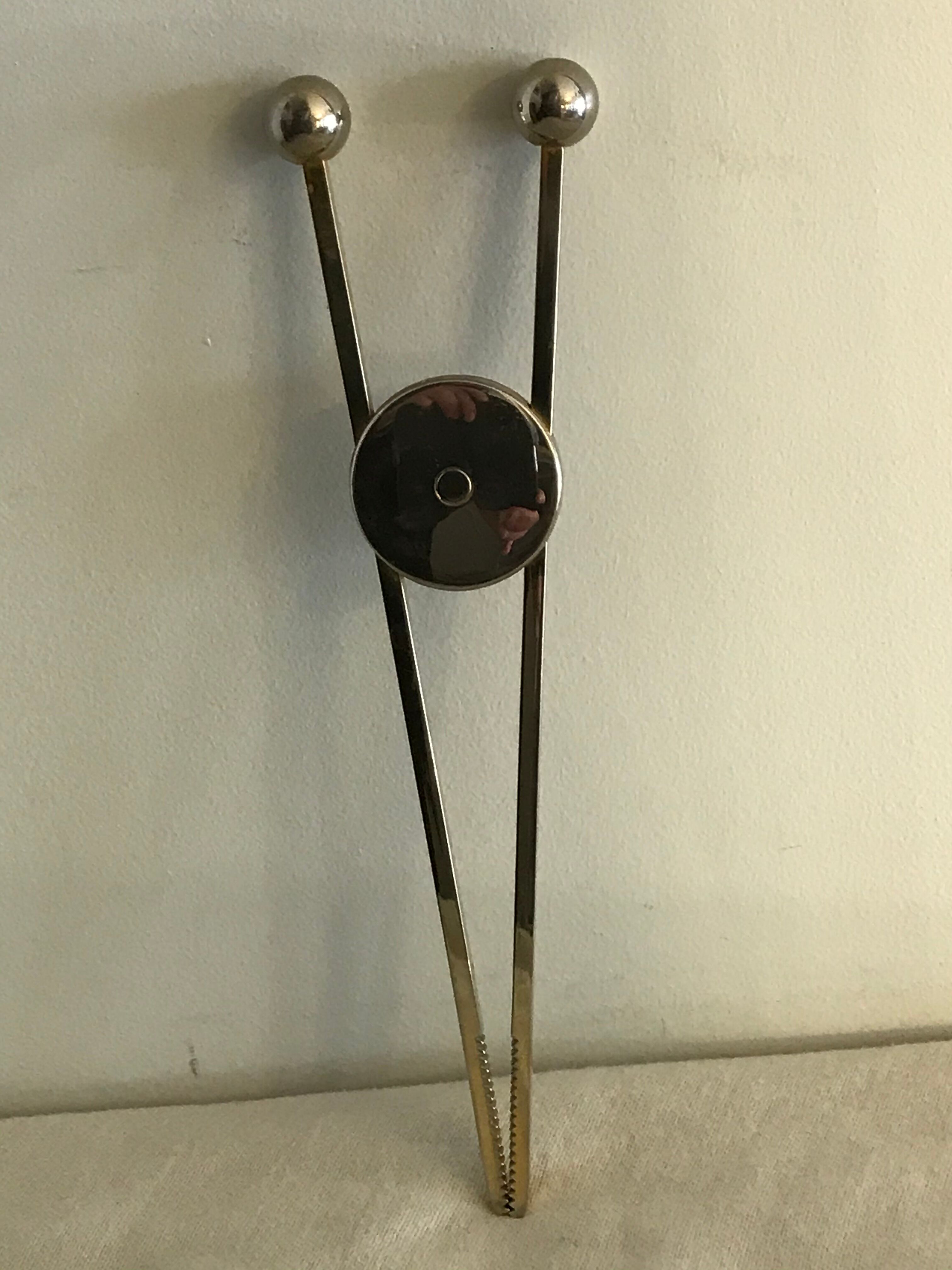 Jacques Adnet 1940 Sugar or Ice Pinch