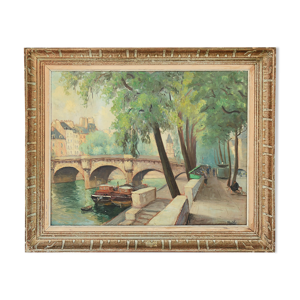 Mabille (xxe) huile sur