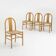 4 “Thalia” chairs by Annig Sarian for T70, 1970s