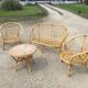 Rattan lounge
