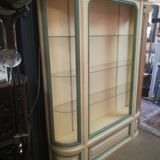 Library curved late nineteenth patina