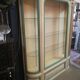 Library curved late nineteenth patina