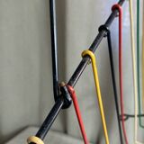 Scoubidou magazine rack, 1960s