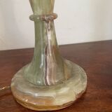 Lampe en onyx vintage  45cm