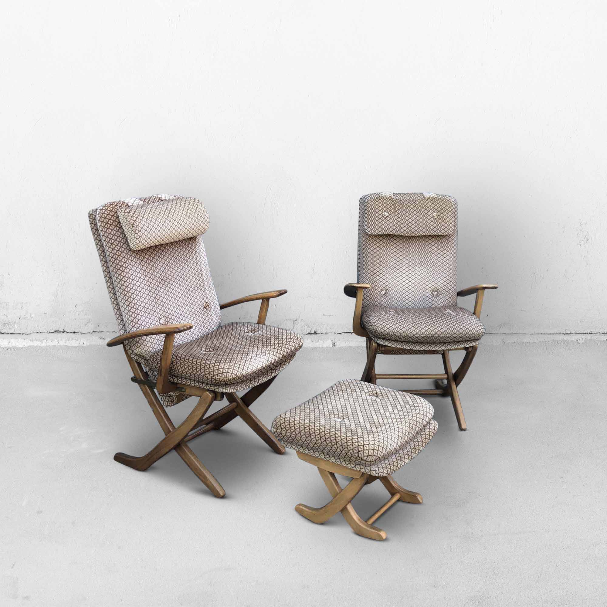 Garden set, 1960s, set of 3