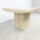 Vintage travertine coffee table, 1970s