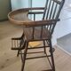 Antique baby high chair