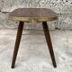 Table d’appoint table basse porte plantes cactus fleurs vintage midcentury 1950 ancien