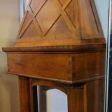 Renaissance style fireplace in solid oak circa 1850
