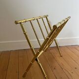 Bamboo magazine rack