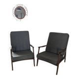 Vintage Scandinavian armchairs