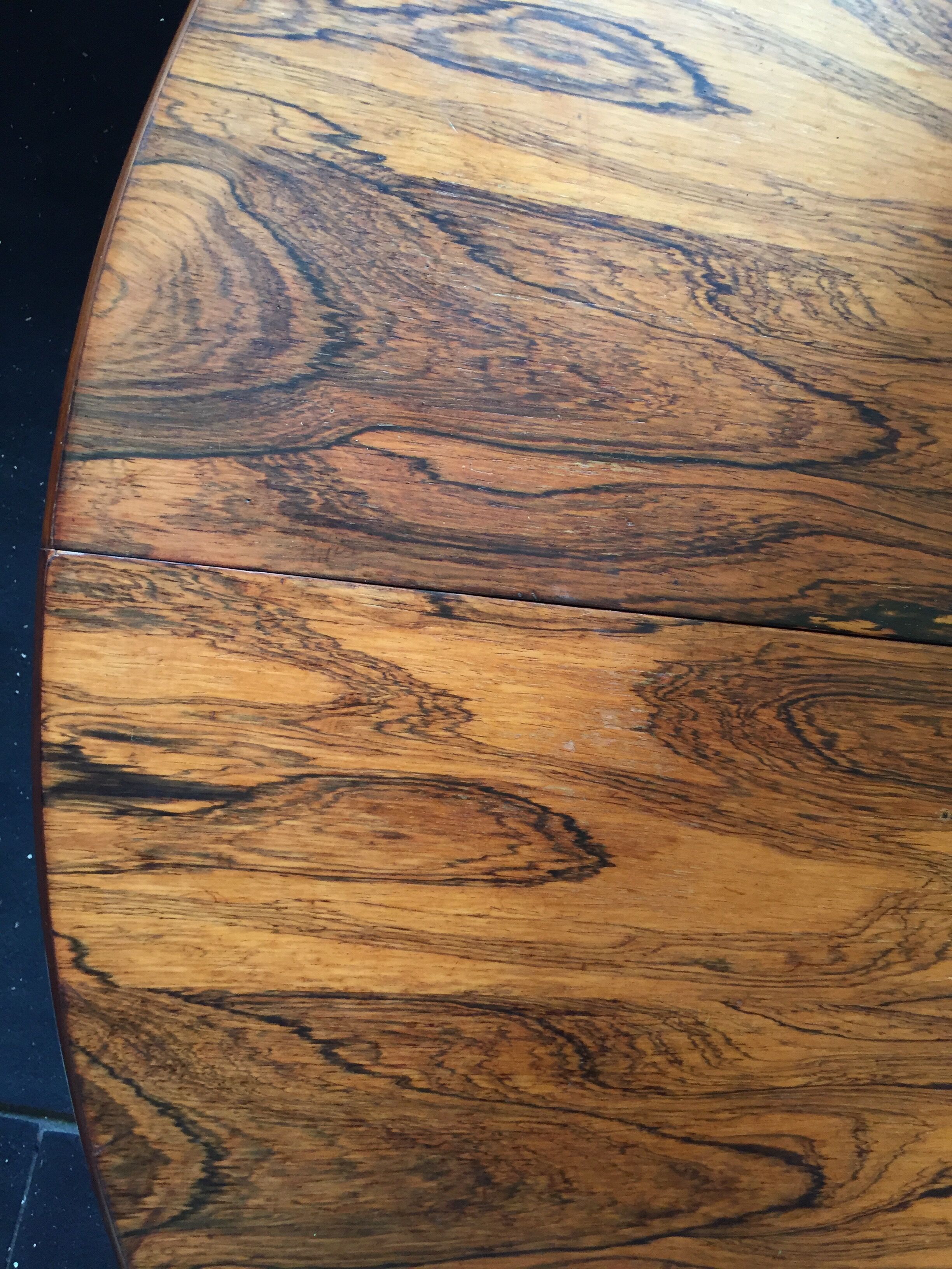 Scandinavian rosewood dining table