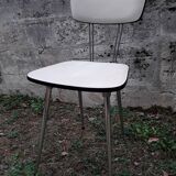 Chaise chromée