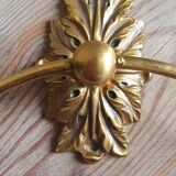 Brass towel hook