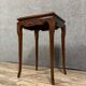 China 20th century: mahogany and burl saddle circa 1950