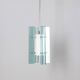 Vintage 60s chandelier in glass and plastic italian design
