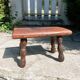 Tabouret bois vintage