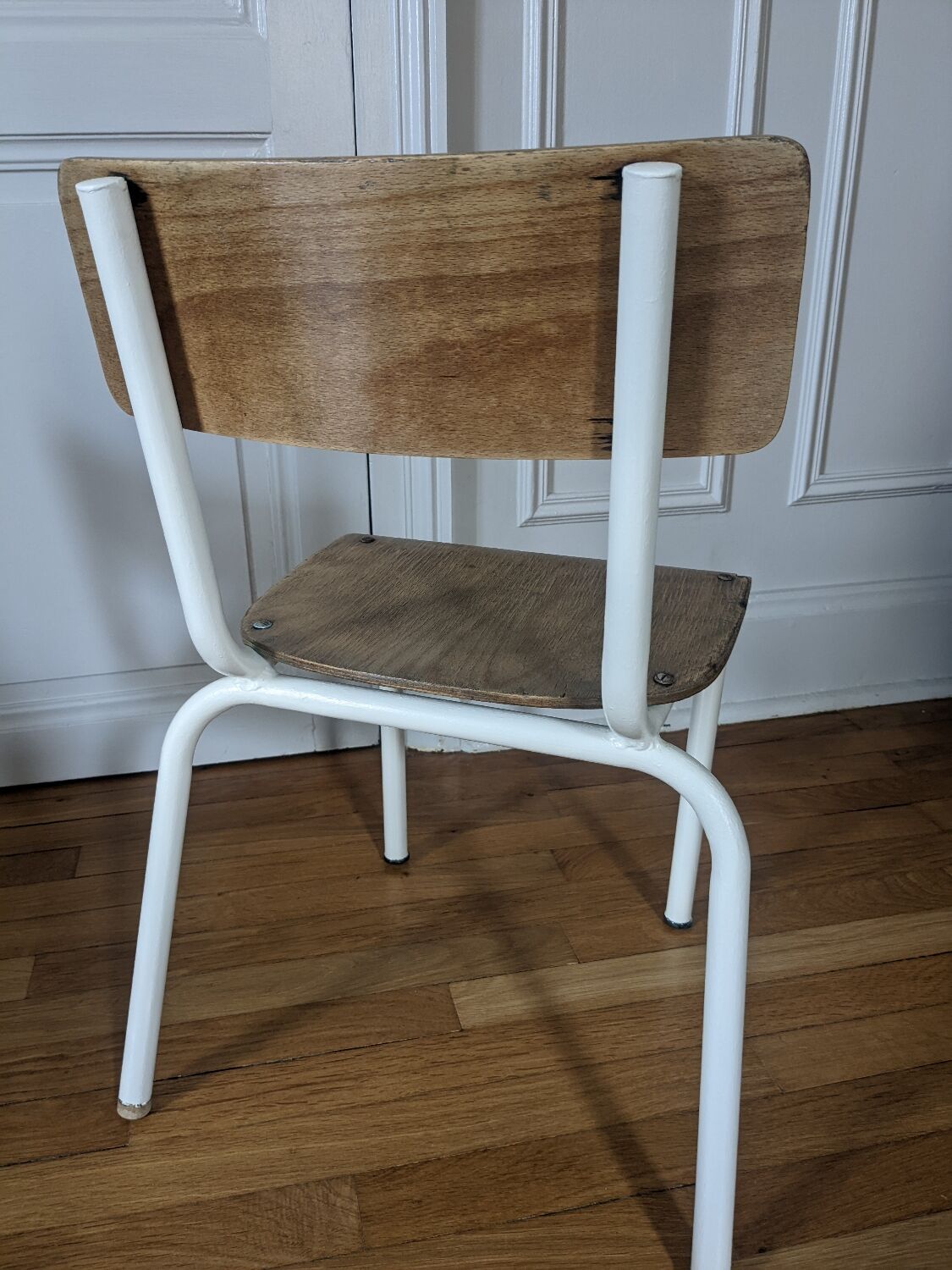 Vintage school chair child