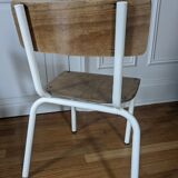 Vintage school chair child