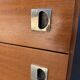 1960s teak Scandinavian style chest of drawers