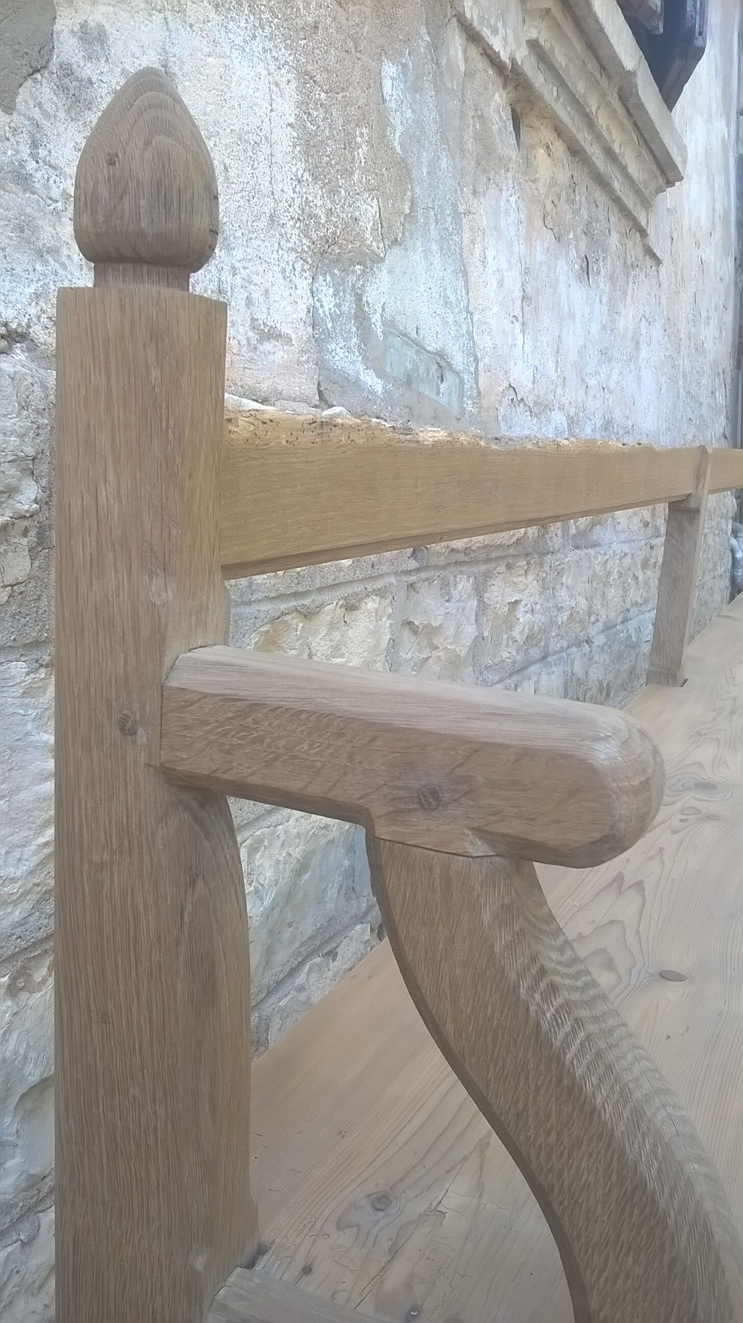 Paires grand banc d'église