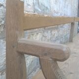 Pairs large church pew
