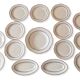 Service of 13 pieces in Longwy faience. Auteuil model, 10 plates, 1,