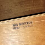 Teak desk, Danish design, 1960s, designer: Vald Mortensen, production: Odense