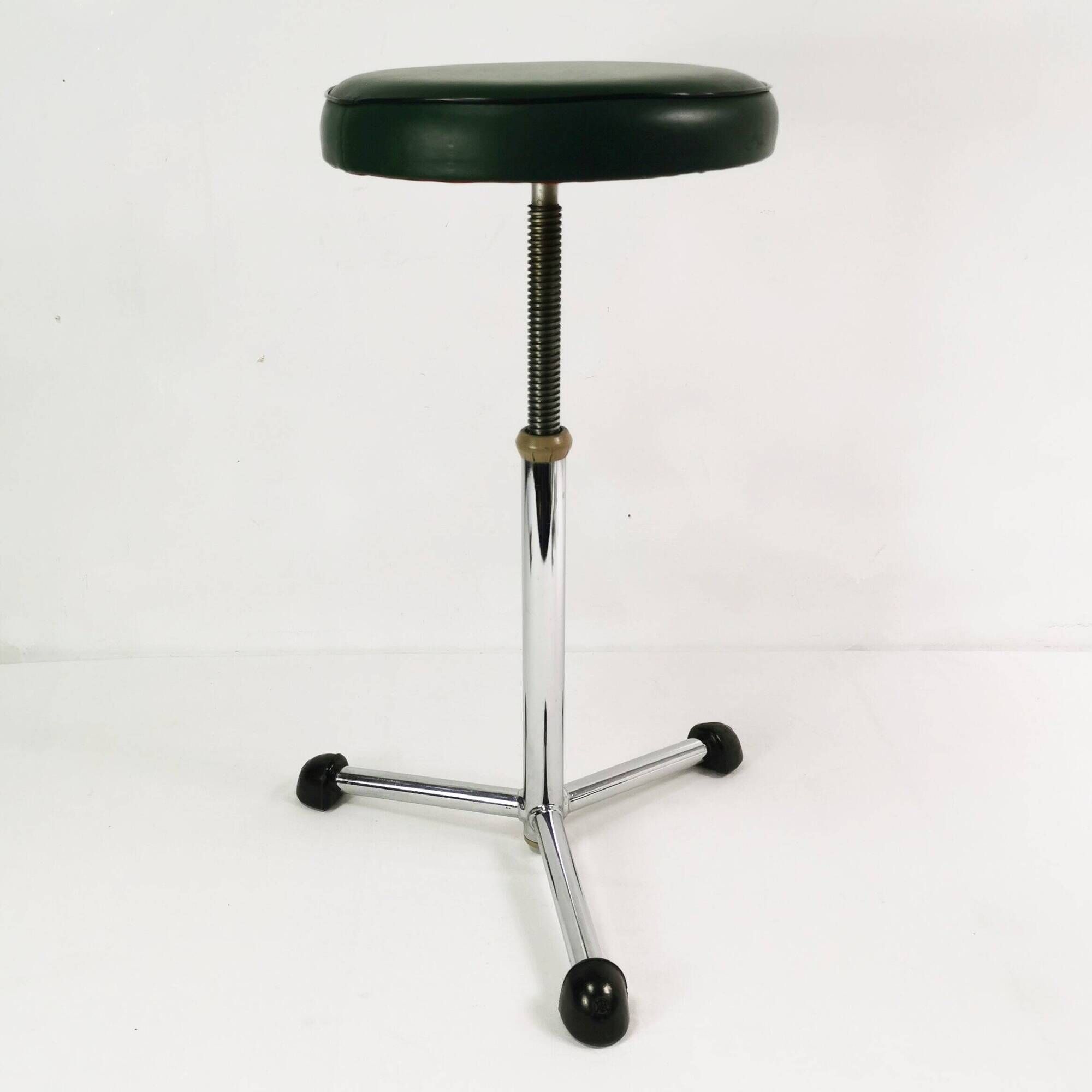 Bauhaus-industrial stool, Maquet, Germany, 1950s