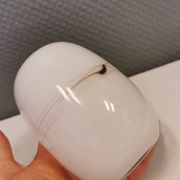 Small beautiful vase, designed by Michael Bang for Holmegaard Denmark in 1983.