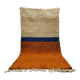 Unique natural wool Moroccan rug 3x2 m