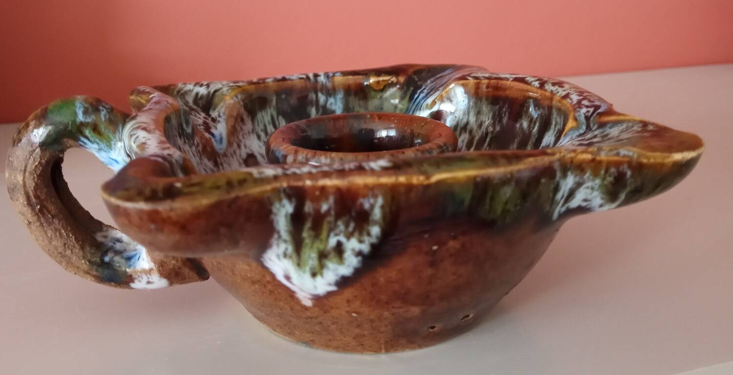 Ceramic candle holder