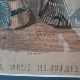 Old lithograph Anïs Toudouze
