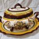 HB Henriot earthenware soup tureen, Quimper Brittany
