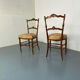 Chaises Antiques en Palissandre, France, 1890s, Set de 2