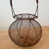 Metal salad basket