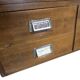 Vintage wooden shop counter/display case