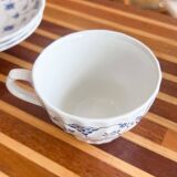 4 tasses et sous tasses anglaises - Staffordshire Churchill Finlandia