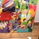 Oil Painting Canvas Deloison Abstract Early Spring Tree