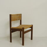 Chaise de salle à manger danoise en teck par Georg Petersens pour le GP Farum