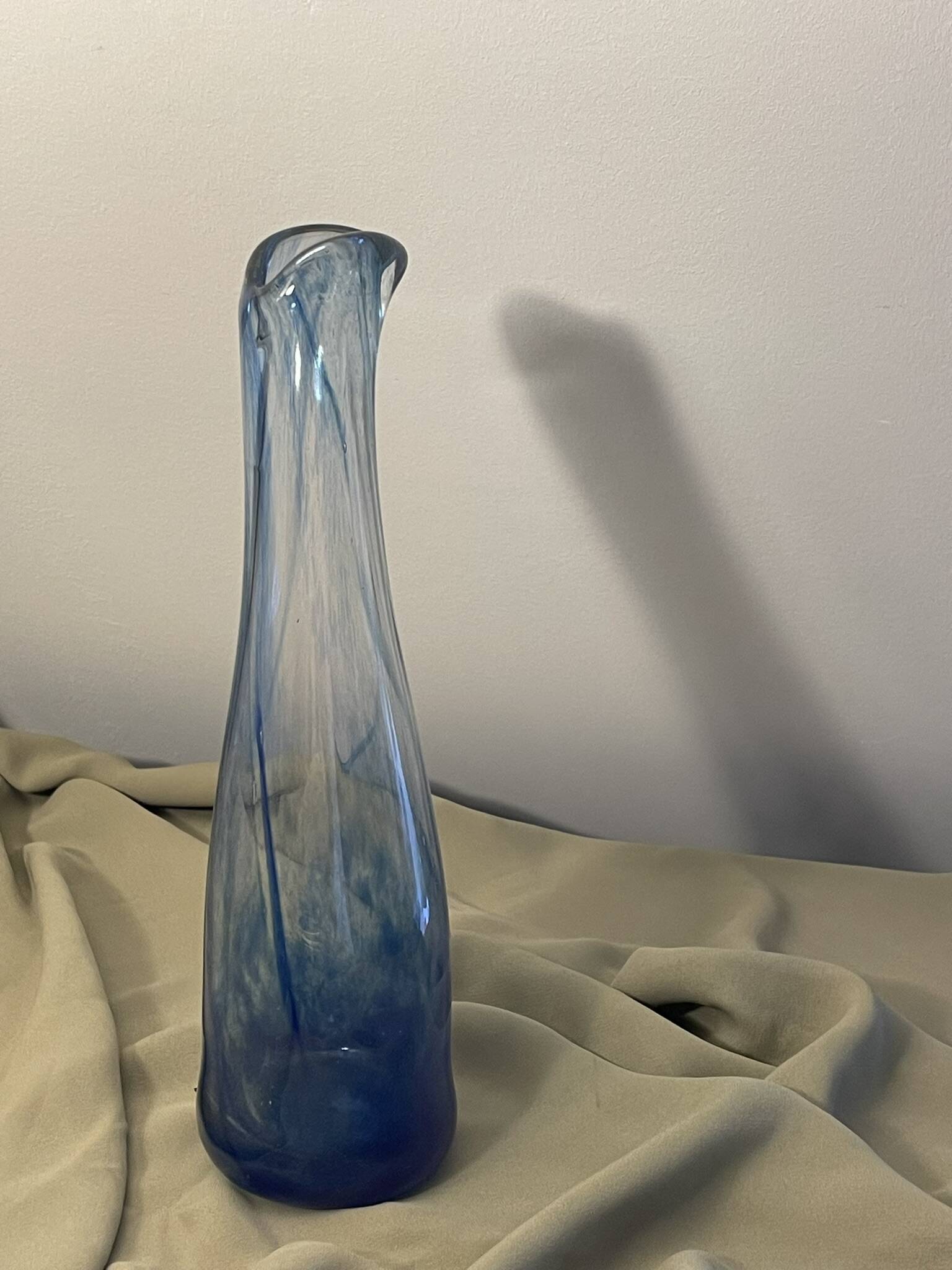 Blown glass carafe