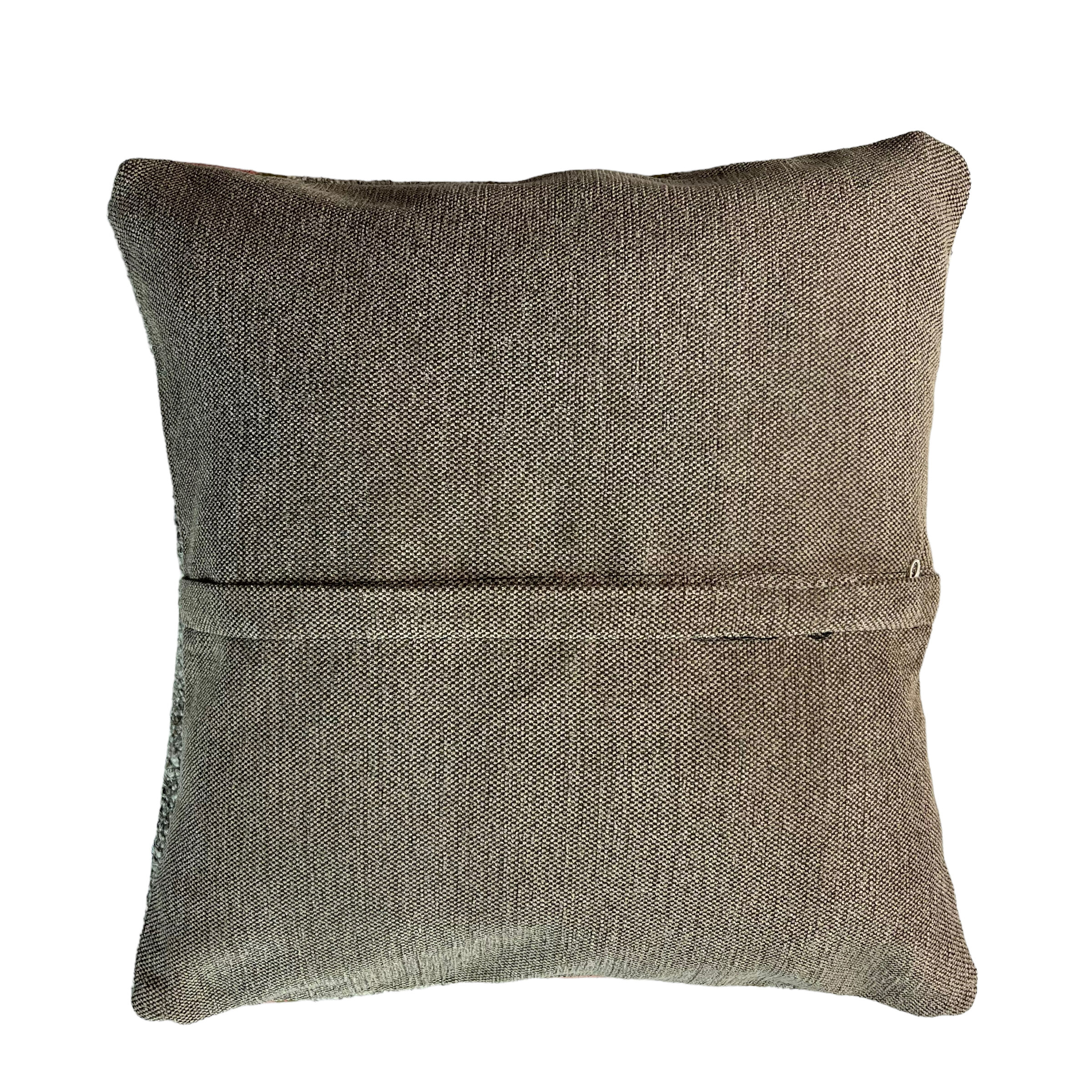 Housse de coussin kilim turc vintage 40 x 40 cm