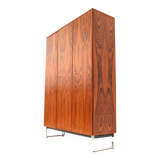 High vintage rosewood cupboard / wardrobe made in the 70s