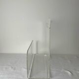 Plexiglass magazine rack