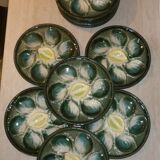 6 Saint Clément oyster plates 4589