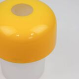 Rare Yellow Mushroom Table Lamp by Luigi Massoni for Guzzini, 1970s