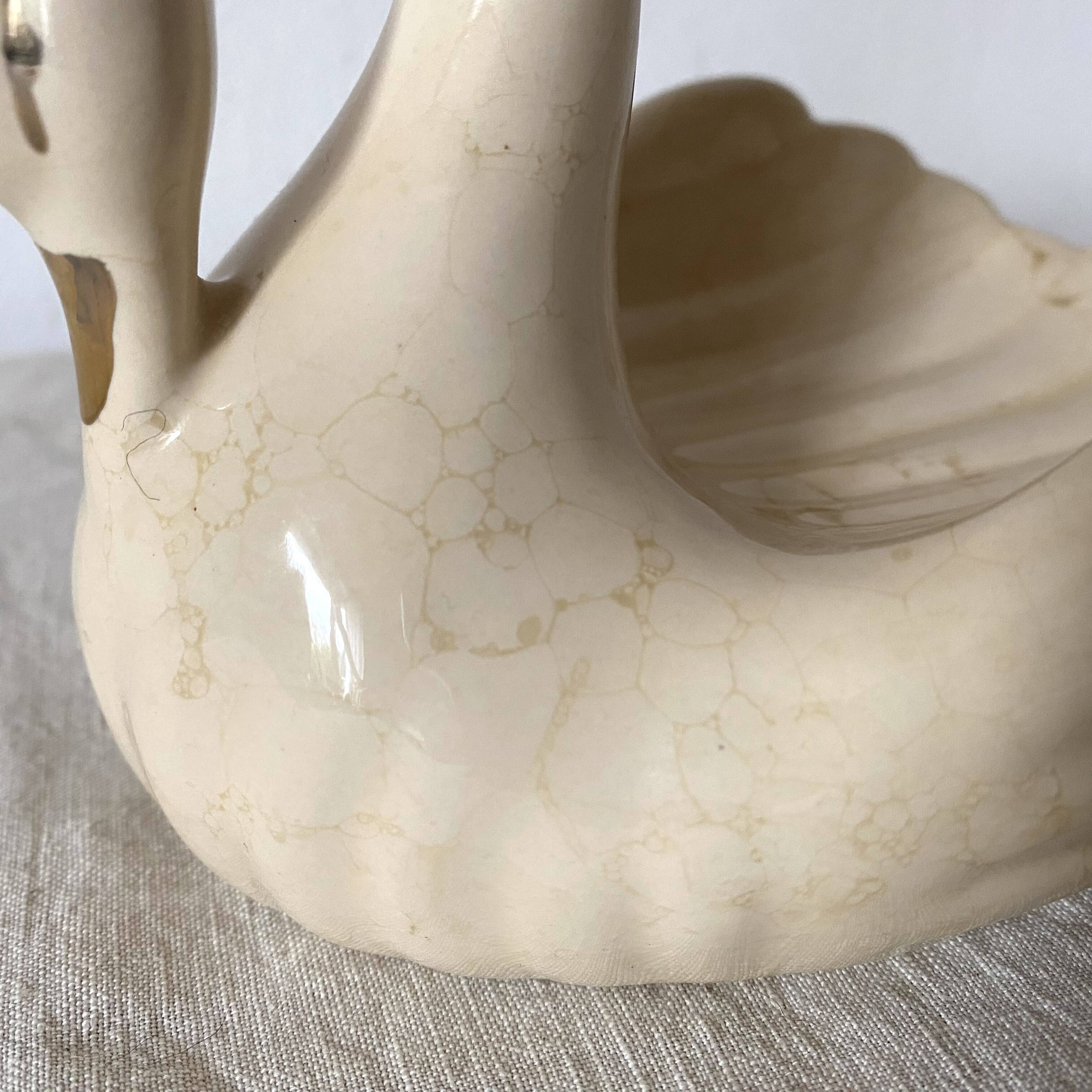 Soap holder, empty swan pocket, 80s