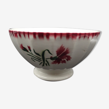 Sarreguemines earthenware bowl - Model Yvette - Circa 1940