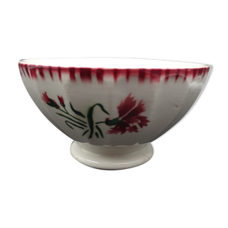 Sarreguemines earthenware bowl - Model Yvette - Circa 1940