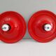 Set of two Italian design wall lights by Targetti from the 1970s.